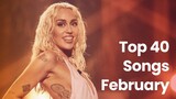 Top 40 Songs of February 2023