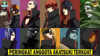 URUTAN 10  ANGGOTA AKATSUKI Dari Yang TERLEMAH Sampai TERKUAT - [ NARUTO & BORUTO ]