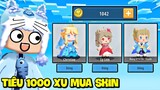 MEOWPEO TIÊU HƠN 1000 XU, SỞ HỮU 3 SKIN CÔNG CHÚA VÀ HOÀNG TỬ MỚI NHẤT TRONG MINI WORLD