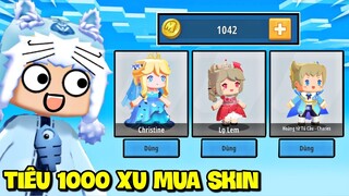 MEOWPEO TIÊU HƠN 1000 XU, SỞ HỮU 3 SKIN CÔNG CHÚA VÀ HOÀNG TỬ MỚI NHẤT TRONG MINI WORLD