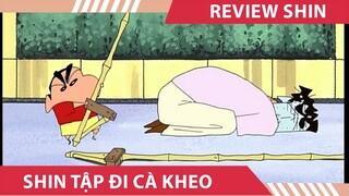 Review shin cậu bé bút chì , SHIN TẬP ĐI CÀ KHEO , tóm tắt shin cậu bé bút chì