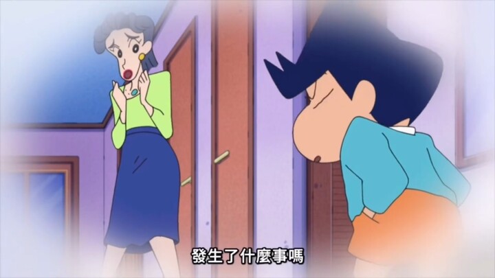 “That year, with a single sentence from her, six deadly traps were uncovered.” #Crayon_Shin-chan