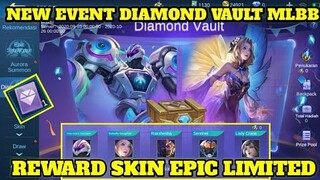 NEW EVENT DIAMOND VAULT MOBILE LEGENDS OKTOBER 2020!!! REWARD SKIN EPIC LIMITED - MLBB