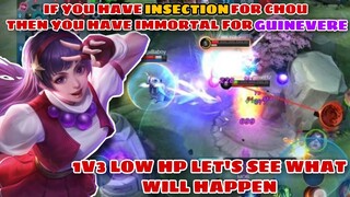 IF INSECTION IS FOR CHOU THEN YOU HAVE IMMORTAL FOR GUINEVERE - ATHENA ASAMIYA - MOBILE LEGENDS