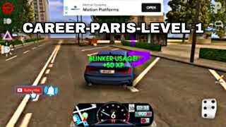 Driving School Sim - Career - Paris - Level 1 Gameplay Walkthrough (Android, iOS)