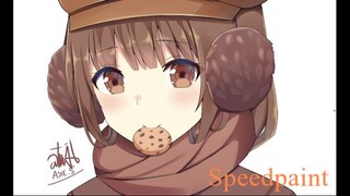 Eating Cookie - Timelapse