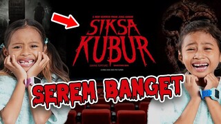 AJAK ALUNA AMANDA NONTON FILM HORROR SIKSA KUBUR DI BIOSKOP!! SAMPAI KETAKUTAN!!