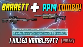 ROS : "GRABE BARRETT+PP19 COMBO"I KILLED HAMBLESYT?!(14KILLS)