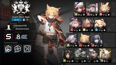 ⟁明日方舟/アークナイツ/Arknight⟁ -░CC12 Daily 6 County Hillock Depot Risk8 ░ - Strategy Low End Star Squad
