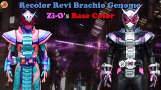 Recolor Revi Brachio Genome to Zi-O's Base color Fanart