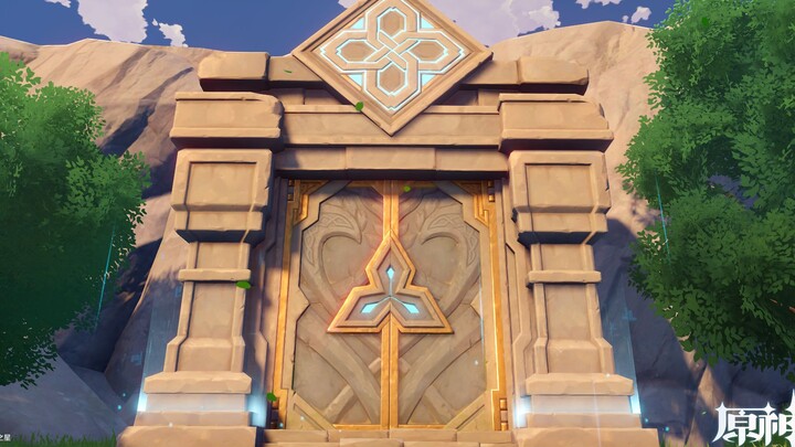 【原神xMC】我在我的世界中还原原神遗迹入口并做成了地狱门（完整教程，一看就会）