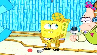 SpongeBob SquarePants: The pineapple house was turned into a golf course and he won the game by play