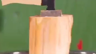 Crushing a Lovely Wooden Ornament