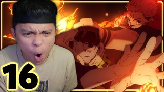 JOGO V SUKUNA🔥 | Jujutsu Kaisen Season 2 Episode 16 Reaction