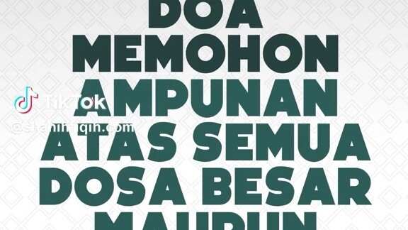 Yuks dihafalkan dan diamalkan