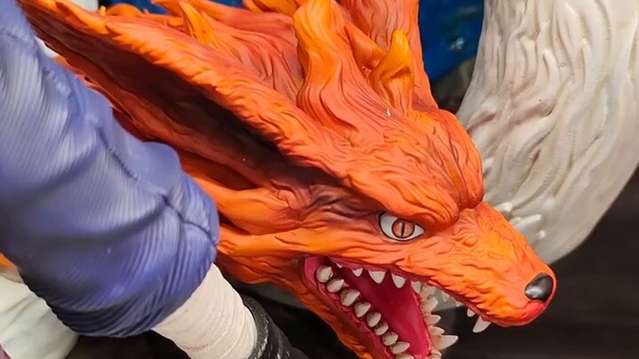 Three heads, four tailed beasts, and Susanoo's complete form, Ryufu Kakashi unboxing sharing