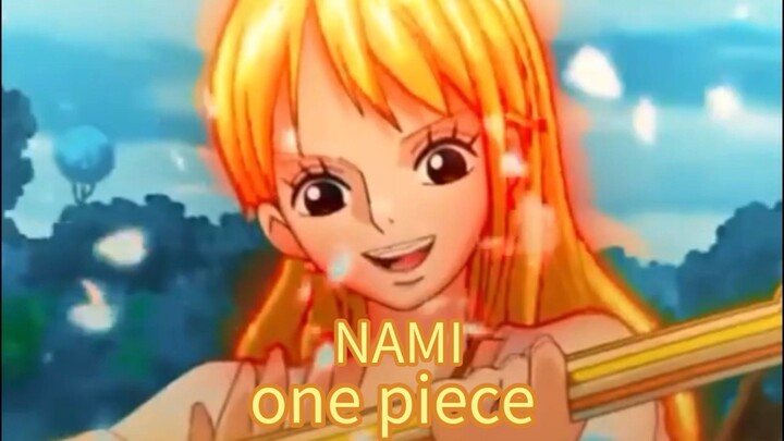 drawing Nami from anime one piece