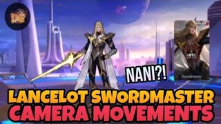 LANCELOT'S SWORDMASTER SKIN CAMERA MOVEMENTS 🤯 [60 FPS] | Mobile Legends: Bang Bang!