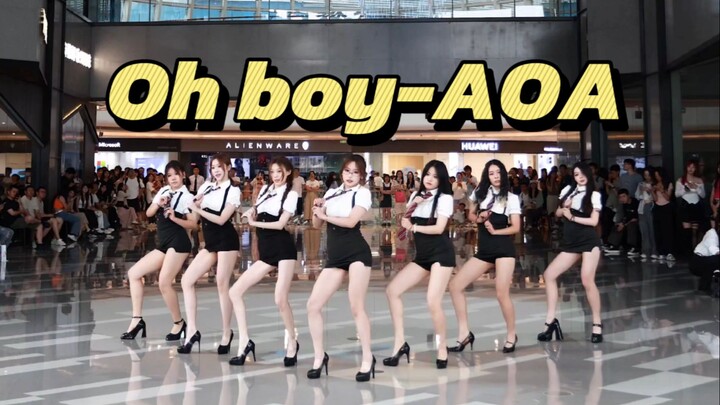 [oh boy-AOA] Pada usia berapa kita masih bisa melihat ohboy AOA menari?