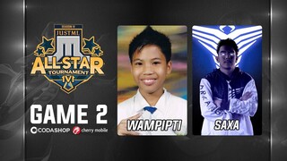 Wampipti vs Saxa Just ML 1v1 Allstar Tournament Game 2 (BO3) | Mobile Legends