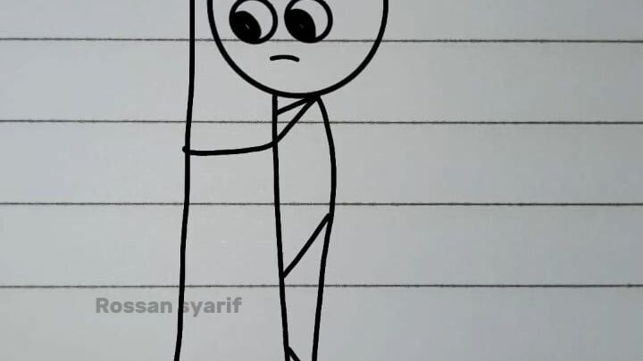 orang lidi. nyanyi lagu india..