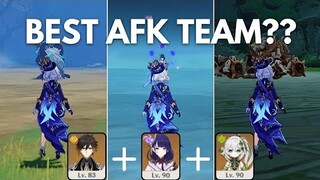 Furina The Best AFK Hyperbloom Team EVER?? Furina 4 Archon Team!! Genshin Impact