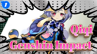 Draw Qiqi On A Piece Of Mark Paper Worth 10 Yuan | Genshin Impact_1