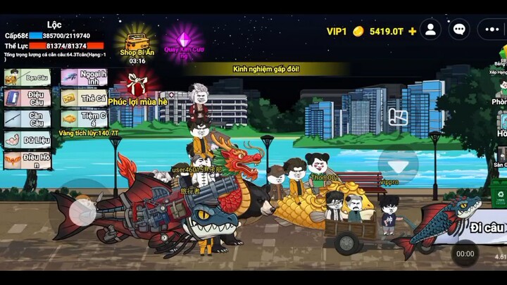 các loại cần câu cực đẹp trong gamee #BuildaGame #钓魂 #33401130