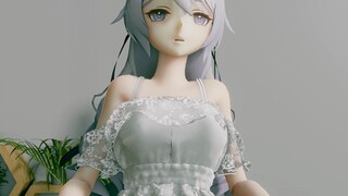[4K/Tulle Dress/Fabric Calculation] Swinging Duck