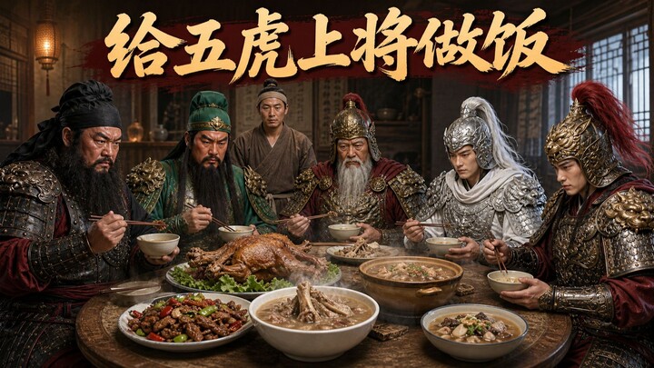 ข้ามภพไปทำอาหารให้ห้าขุนพลแห่งสามก๊ก แกะหนึ่งตัว ปรุงได้ห้าแบบ