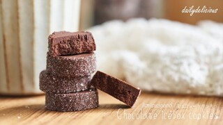 ช็อกโกแลตคุกกี้ /Chocolate icebox cookies/ チョコレートクッキー