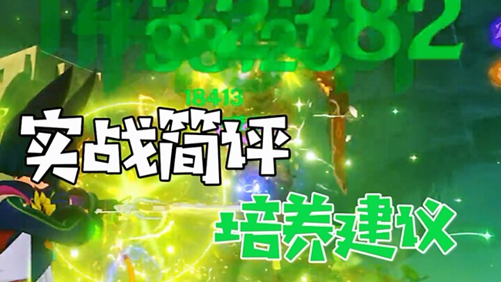 【Huang Gou Ren】Ulasan Singkat dan Rekomendasi Pengembangan Tighnari Berdasarkan Pertarungan Nyata Pa