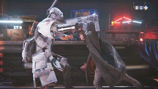 4分钟看《璃心战纪》PV，2199年的赛博朋克世界，义体人类遭遇变异人类袭击！