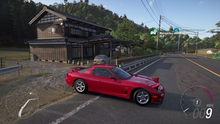 mazda rx-7 forza horizon 6 pure sound steering wheel gameplay