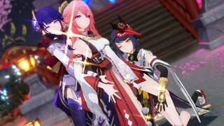 『原神/MMD』制霸稻妻！！