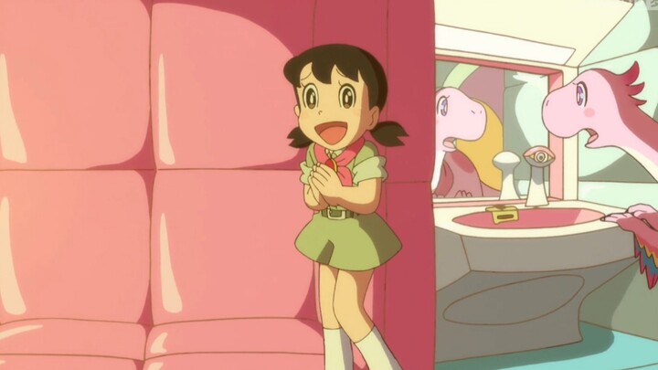 After so many years, I finally know what song Shizuka listens to while taking a bath!
