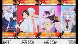 55 Best 2026 Upcoming Romance Anime That You Need To Know | Anime Bytes