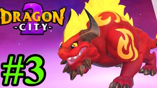 DRAGON CITY 2 TẬP 3 LAI LỬA VÀ ĐÁ TẠO RA FLAMING ROCK Thành Phố Rồng 3D TOP GAME CỰC HAY ANDROID IOS