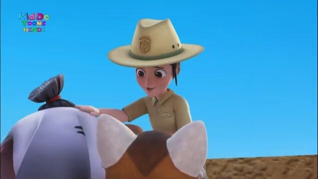 रारा पर किया रोबोट ने हमला _Appu And Friends _ Animal Park Animation Cartoon Kid