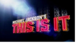 This is it tour Michael Jackson