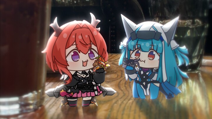 “Shh~ Look, who’s that!”