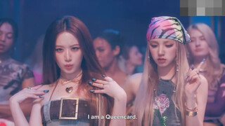 Gidle-queencard 很喜欢QQ斗舞这段，尤其是两岸的小表情，很像臭屁孩。