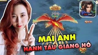 Mai Anh lạc bước vào thế giới kiếp hiệp Kim Dung trong Lệnh Hồ Ca CMN