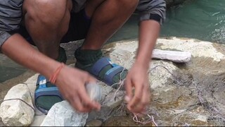net fishing in Nepal | asala fishing | trout fishing |