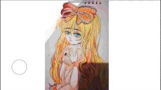The Blonde Little Girl With Teddy Bear Doll