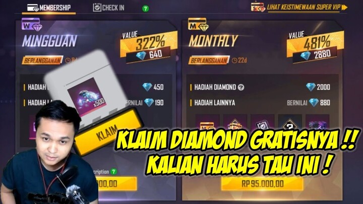 DIAMOND MEMBER BULANAN BERKURANG ?! BERIKUT KEBIJAKAN BARU GARENA TENTANG MEMBER BULANAN TERBARU !