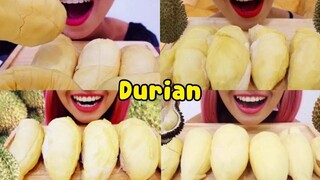 รวมคลิปกินทุเรียนพูใหญ่ๆกรอบๆ #TikTok #Durian #ASMR #Mukbang