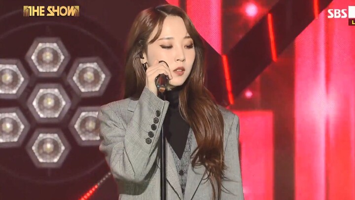 [Straight Shot in Suit] MAMAMOO Wheein - No more drama ‖ THE SHOW 20181204