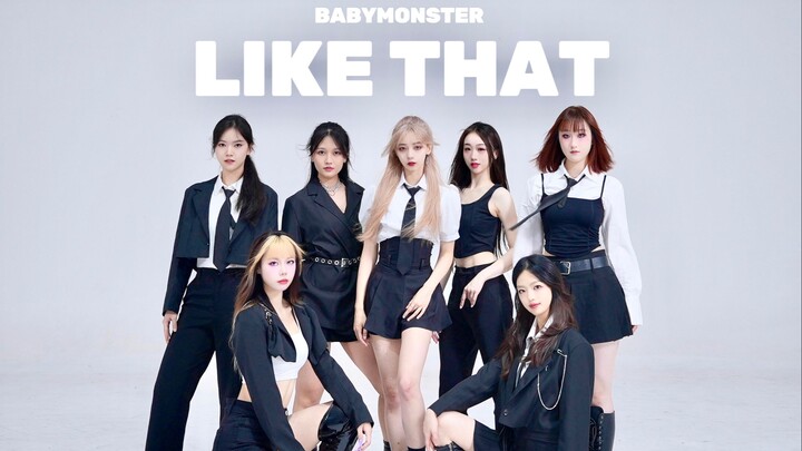 BABYMONSTER - "LIKE THAT" เวทีเปิดตัวขาวดำ | การเคลื่อนไหวกล้องสุดอลังการและปกสุดคลาสสิก
