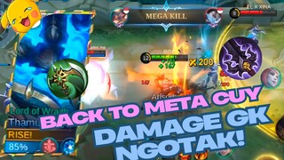 DIGANK PUN GAK TUMBANG❗GAMEPLAY THAMUZ REVAMP Mobile legends